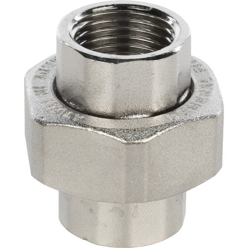 Фото SFT-0034-000012 STOUT Разъемное соединение "американка" ВВ никелированное 1/2 SFT-0034-000012 STOUT Разъемное соединение "американка" ВВ никелированное 1/2