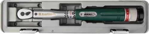 KRAFTOOL 1/4", 6-30 Нм, со шкалой, динамометрический ключ 64051-030