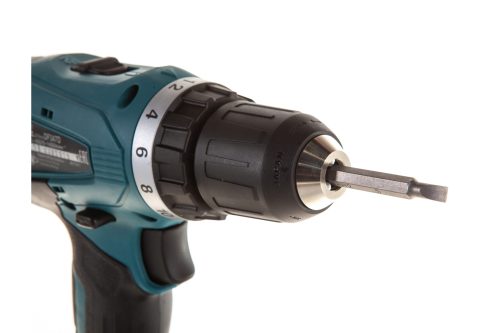 Аккумуляторная дрель-шуруповерт Makita DF347DWLE + фонарь