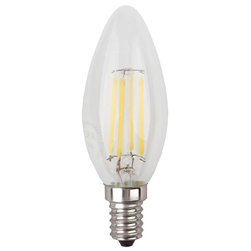 Филаментная лампа ЭРА F-LED B35-11w-840-E14 свеча, 11 Вт, нейтральная, E14, 10/100/5000 Б0046987