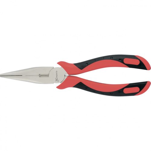 Фото Длинногубцы прямые Grand, 200 мм, никелированные, двухкомпонентные рукоятки Matrix Длинногубцы прямые Grand, 200 мм, никелированные, двухкомпонентные рукоятки Matrix