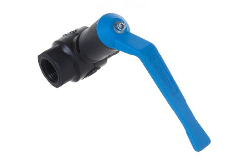 ЗУБР Ø 1/2", кран шаровой полнопроходной "мама-мама" 4-51533-PA-1/2