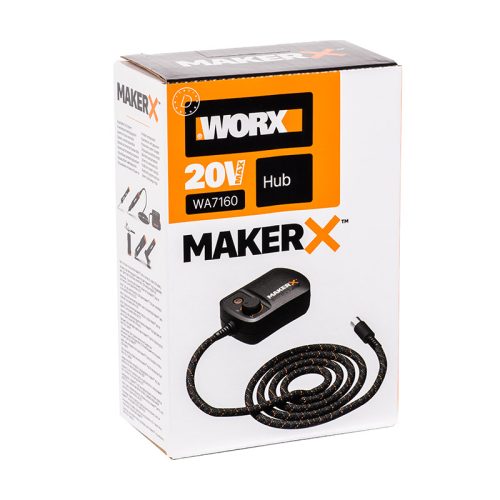 Фото Адаптер WORX WA7160, 20В для MAKER X без USB Адаптер WORX WA7160, 20В для MAKER X без USB