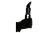 KRAFTOOL 260 мм, Cr-Mo, ножницы металлу проходные, левые BULLDOG 2325-L