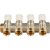 SMB 6851 013404 STOUT Коллектор распределительный 1", 4 отвода 3/4"ЕК