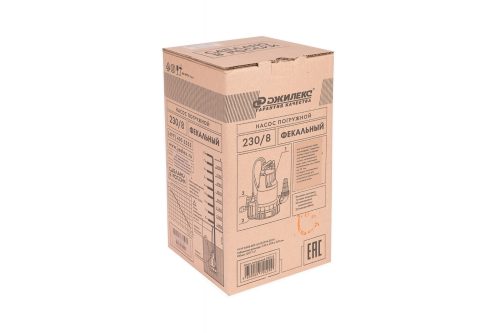 Насос фекальный ДЖИЛЕКС Фекальник 230/8