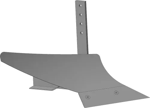 ЗУБР без сцепки, плуг для мотоблоков ПГ-1