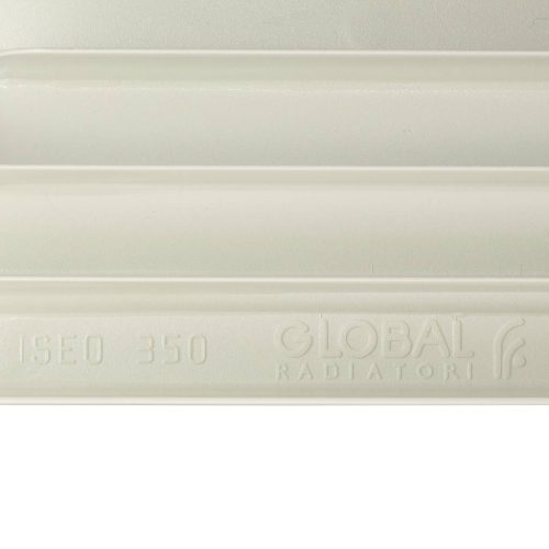 Global ISEO 350 14 секций радиатор алюминиевый боковое подключение (белый RAL 9010)