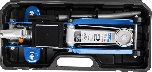 ЗУБР 2т, 135-330 мм, домкрат гидравлический подкаткой в кейсе T30 43053-2-K Профессионал