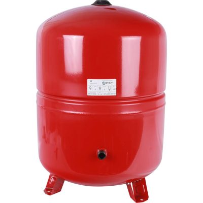 STH-0005-000100 STOUT Расширительный бак на отопление 100 л. (цвет красный)