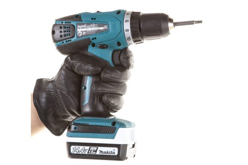 Аккумуляторная дрель-шуруповерт Makita DF347DWLE + фонарь