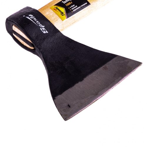 Фото Топор, 1000 г, в сборе, кованый, деревянное топорище Sparta Топор, 1000 г, в сборе, кованый, деревянное топорище Sparta