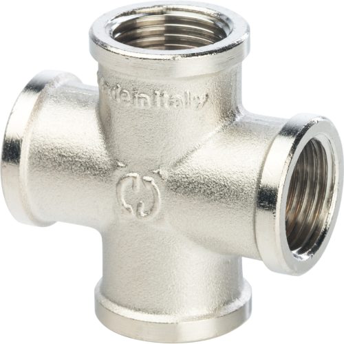 SFT-0031-000012 STOUT Крестовина ВВ никелированная 1/2