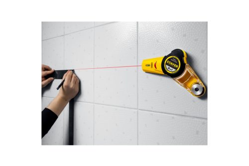 Фото STAYER 7 м, точн. +/-1,5 мм/м, уровень с приспособлением для сверления 34987 STAYER 7 м, точн. +/-1,5 мм/м, уровень с приспособлением для сверления 34987