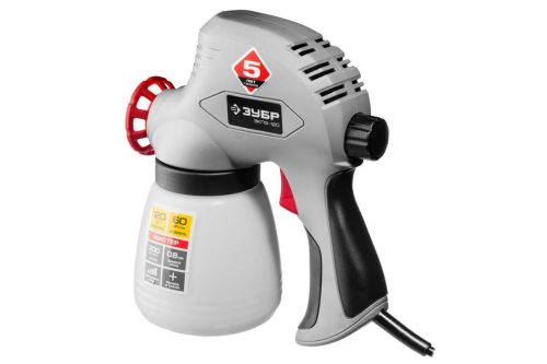 Фото ЗУБР 120 Вт, плунжерный, краскопульт электрический ЗКПЭ-120 ЗУБР 120 Вт, плунжерный, краскопульт электрический ЗКПЭ-120