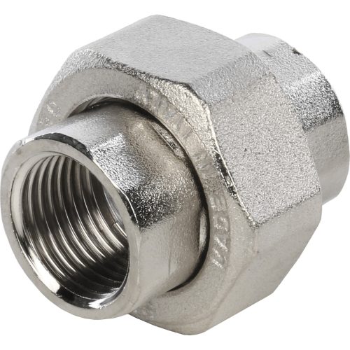 Фото SFT-0034-000012 STOUT Разъемное соединение "американка" ВВ никелированное 1/2 SFT-0034-000012 STOUT Разъемное соединение "американка" ВВ никелированное 1/2