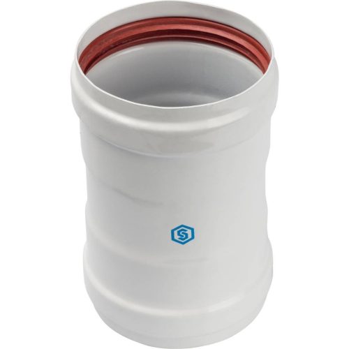SCA-0080-010135 STOUT Элемент дымохода соединительный адаптер внутренний для труб DN80 п/п