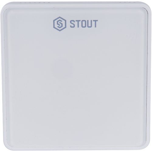 STE-0101-007001 STOUT Проводной комнатный датчик C-7p, белый