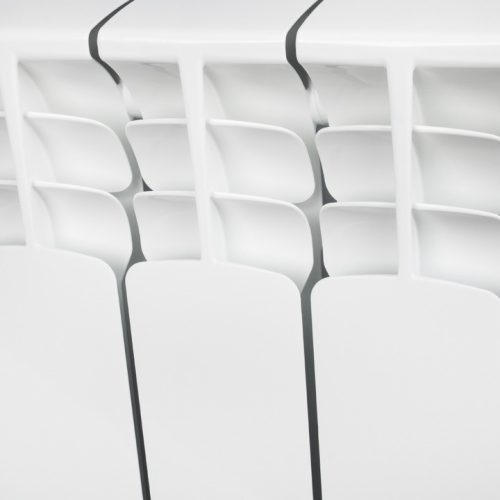 SRB-0310-035010 STOUT Space 350 10 секций радиатор биметаллический боковое подключение RAL9016