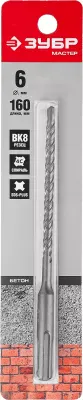 ЗУБР 6 x 160 мм, SDS-Plus, бур по бетону 29315-160-06