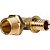 SFA-0005-002034 STOUT Угольник-переходник с наружной резьбой 20xR 3/4" для труб из сшитого полиэтилена аксиальный