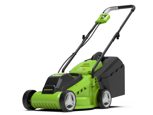 Газонокосилка аккумуляторная Greenworks G24LM33K2 24V (c АКБ 2Ач и ЗУ) 2509607