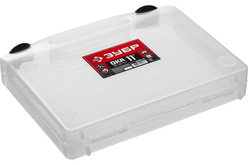 ЗУБР 280 х 220 х 50 мм, кейс-органайзер ОКА-11 38102-11