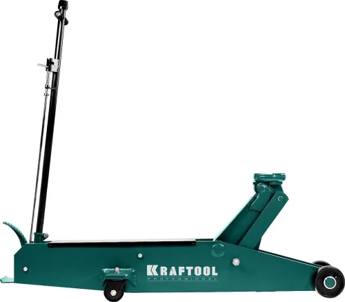 KRAFTOOL 10т, 160-560 мм, домкрат подкатной гидравлический, удлиненный High-Lift 43455-10