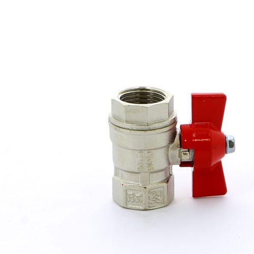 Кран шаровой ITAP VIENNA 119 - 1' (НР/ВР, PN30, Tmax 150°С, ручка-бабочка красная)