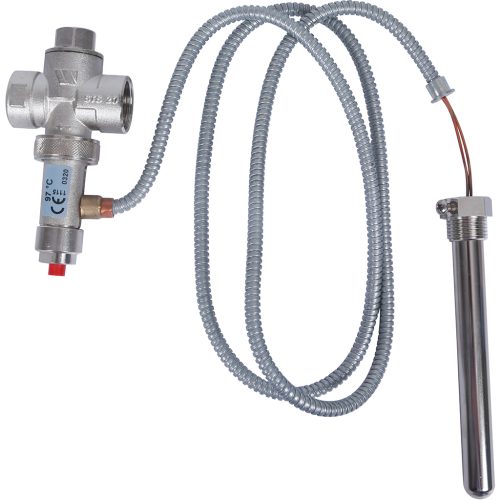 Фото SVS-0007-000015 Термоклапан для твердотопливных котлов 1/2", капиляр, 1300 мм. SVS-0007-000015 Термоклапан для твердотопливных котлов 1/2", капиляр, 1300 мм.