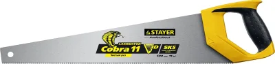 STAYER 11 TPI, 500мм, ножовка многоцелевая (пила) COBRA Laminator 1516-50