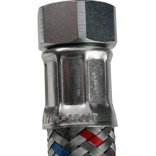 SHF-0308-182020 STOUT Гибкая подводка для воды  ВР 3/4 х ВР 3/4,  длина 800 мм