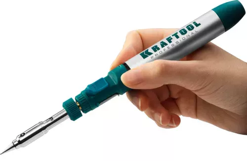 KRAFTOOL 3 в 1, 1300°C, паяльник газовый 55504-H3