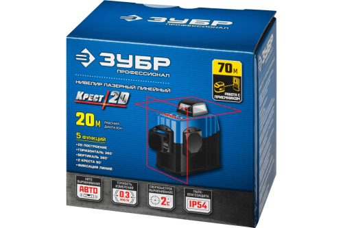 Фото Лазерный уровень ЗУБР Крест-2D (34907) Лазерный уровень ЗУБР Крест-2D (34907)