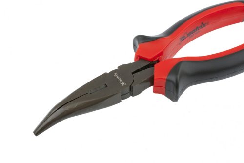 Фото Длинногубцы изогнутые Black Nickel, 180 мм, двухкомпонентные рукоятки Matrix Длинногубцы изогнутые Black Nickel, 180 мм, двухкомпонентные рукоятки Matrix
