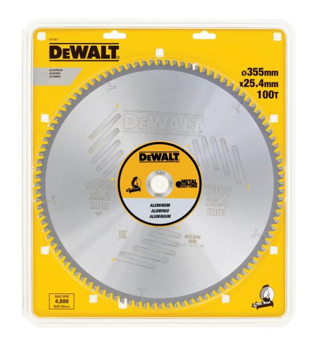Пильный диск по алюминию EXTREME (355х25,4 мм; 100 зубьев TCG) Dewalt DT1917