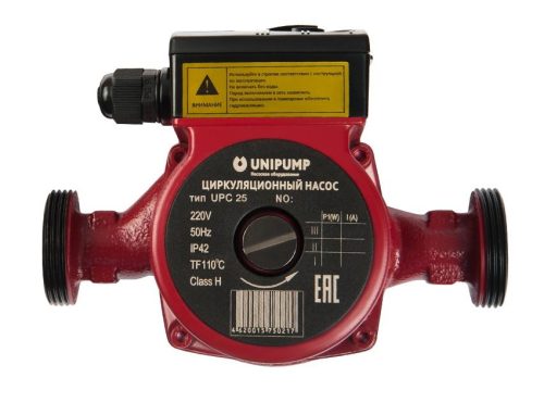 Фото Циркуляционный насос UNIPUMP UPС 25-60 180 Циркуляционный насос UNIPUMP UPС 25-60 180