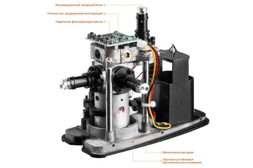 Фото KRAFTOOL 20-70 м, 360 градусов, (детектор), сверхъяркий, IP54, точн. 0,2 мм/м, держатель, в сумке, нивелир лазерный LL-3D-2 34640-2 KRAFTOOL 20-70 м, 360 градусов, (детектор), сверхъяркий, IP54, точн. 0,2 мм/м, держатель, в сумке, нивелир лазерный LL-3D-2 34640-2