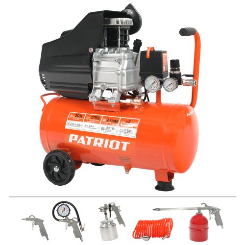 Компрессор поршневой масляный Patriot EURO 50-260К