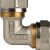 SFS-0003-002626 STOUT Угольник  90° 26х26 для металлопластиковых труб винтовой