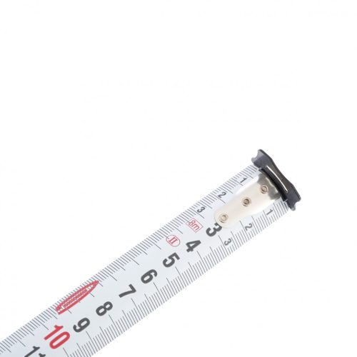 Рулетка "Doppelhaken", 8 м x 25 мм, двухсторонний зацеп, Нейлон, двусторонняя шкала, автоматическая фиксация Gross