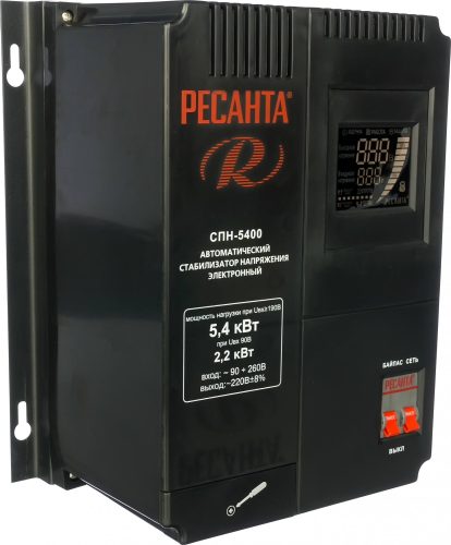 Стабилизатор Ресанта СПН 5400