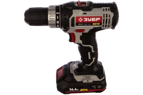 Фото Аккумуляторная дрель-шуруповерт ЗУБР ДШЛ-141 КН Аккумуляторная дрель-шуруповерт ЗУБР ДШЛ-141 КН
