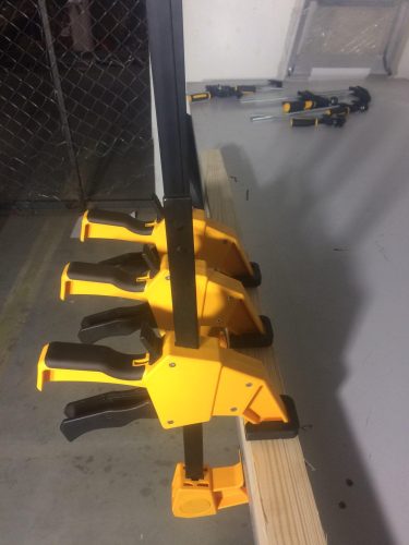 Inforce быстрозажимная струбцина 90х300мм 06-03-22