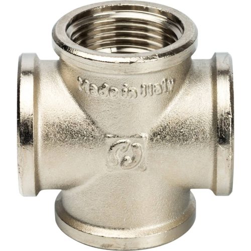 SFT-0031-000001 STOUT Крестовина ВВ никелированная 1"