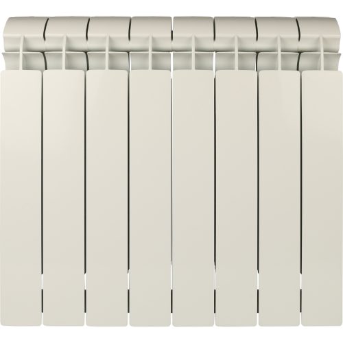 Global STYLE PLUS 500 8 секций радиатор биметаллический боковое подключение (белый RAL 9010)