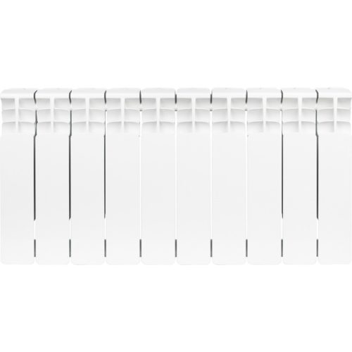 SRB-0310-035010 STOUT Space 350 10 секций радиатор биметаллический боковое подключение RAL9016