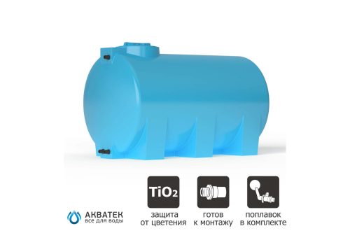 Бак для воды АКВАТЕК ATH 1000 (цвет синий)