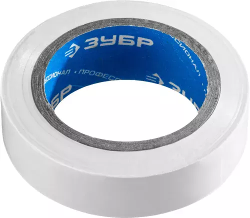 ЗУБР 15 мм х 10 м, не поддерживает горение, изоляционная лента пвх Электрик-10 1233-8