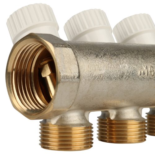 SMB 6851 013404 STOUT Коллектор распределительный 1", 4 отвода 3/4"ЕК